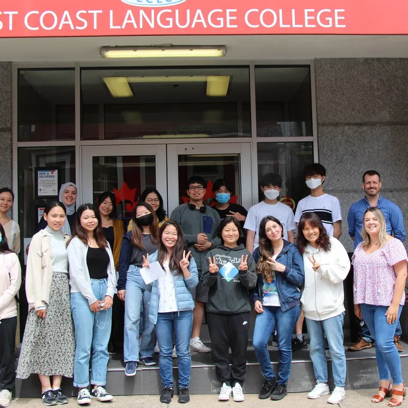 Group of student at East Coast Language College