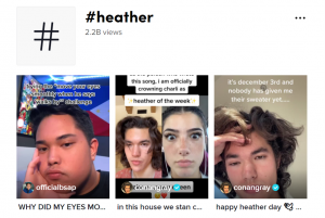 heather hashtag on tiktok