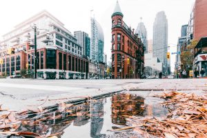 Study in Toronto to explore beautiful scenery like Gooderham Building