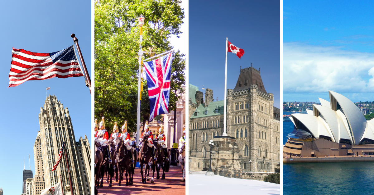 The Different Versions Of English US Vs UK Vs Canada Vs Australia the-different-versions-of-english-us-vs-uk-vs-canada-vs-australia