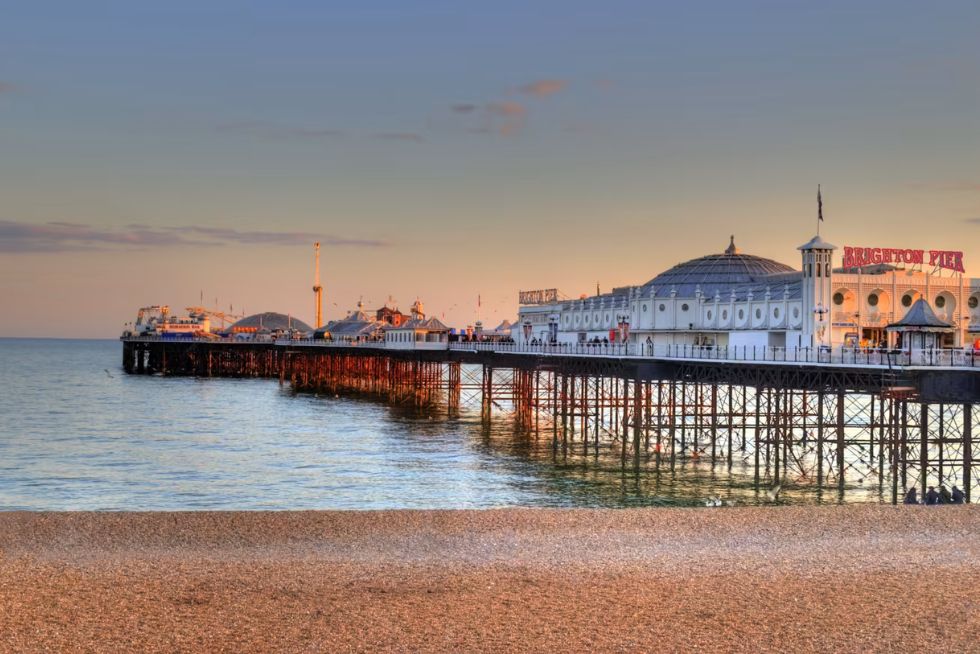 Brighton International students socializing