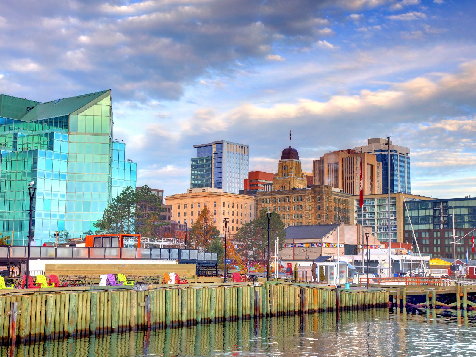 Stunning view of Halifax with Oxford International campus