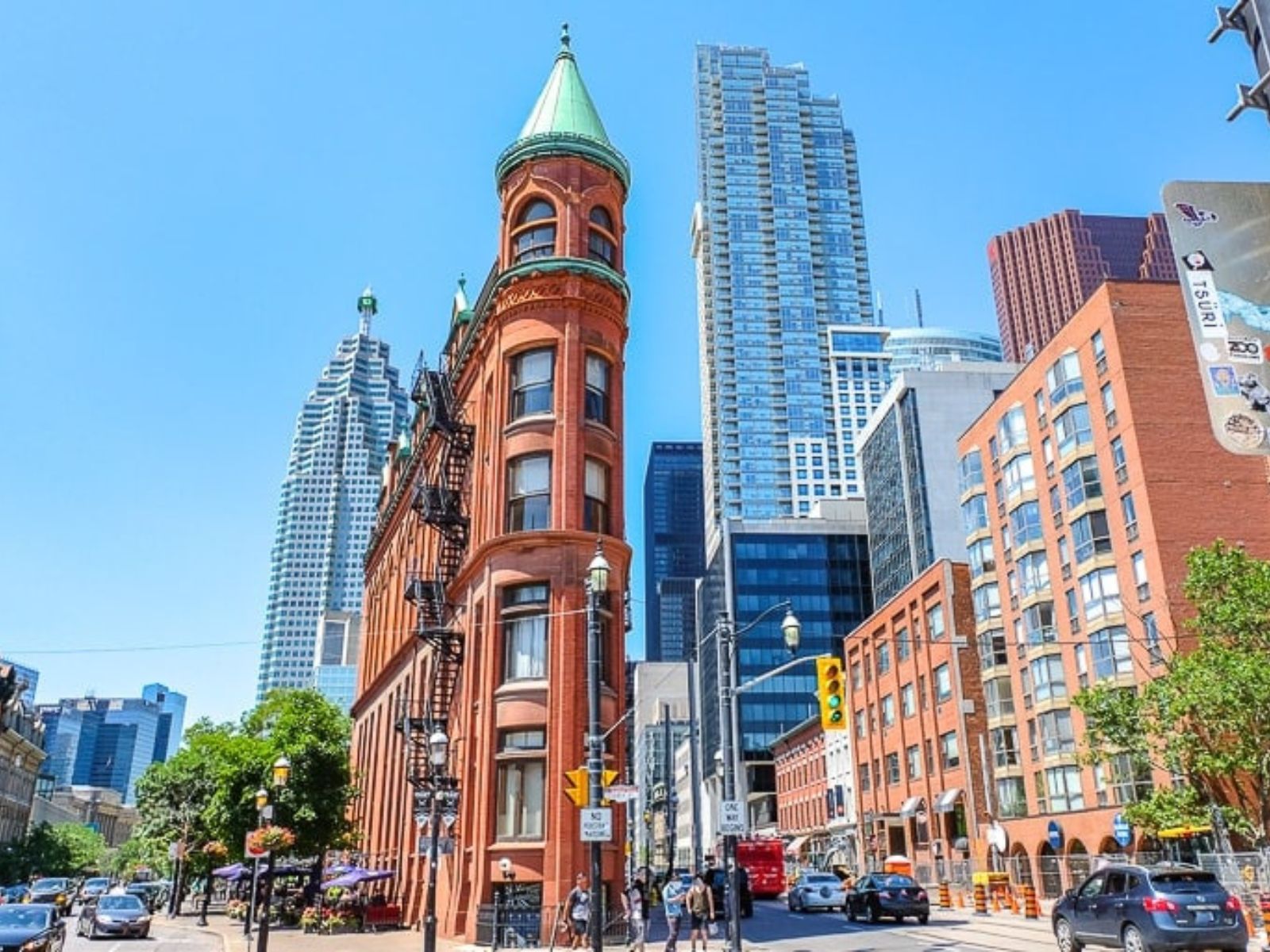 Old Toronto streets blending history and English learning