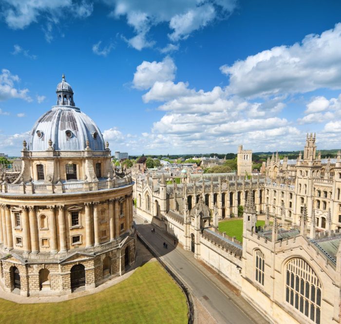 Oxford university campus overview