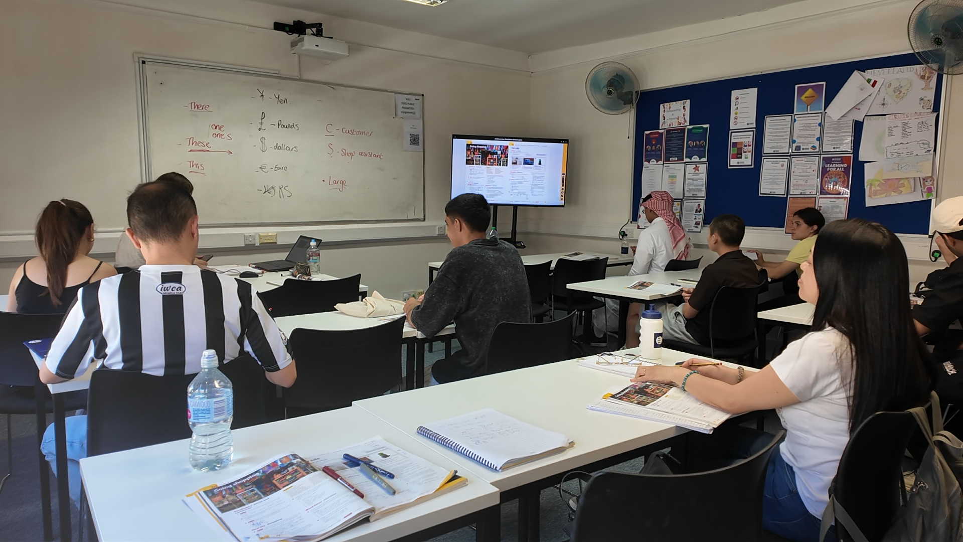 Classroom at Oxford International Oxford English School