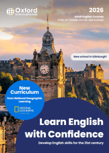 image depicting the front page only of the 2026 English Schools Global Brochure