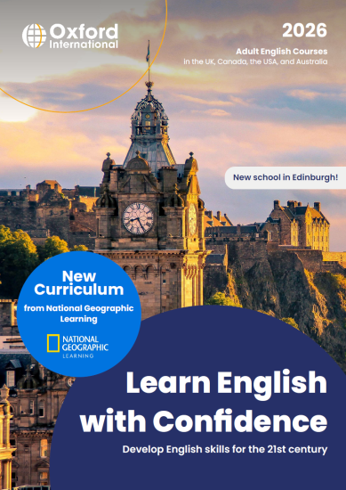 Oxford International Global English Schools Brochure screenshot 2026